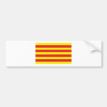 Autocollant avec Drapeau Catalan "Serenya" Adhésifs Pour Voiture