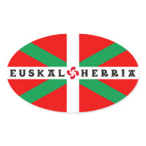 Autocollant Drapeau Basque "ikkurina"