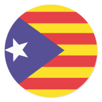 Autocollant Drapeau de l'Indépendance Catalane