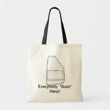 Autoharp Tote Bag