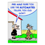 automated teller card