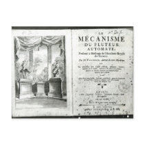 Automatons, illustration of the frontispiece post card