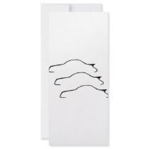 automobile icon custom rack card