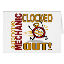 Automotive Mechanic Clocked Out