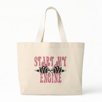 Automotive Racing Start My Engine Bags