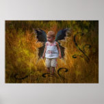 'Autumn Angel' Print