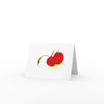 Autumn apples greeting cards