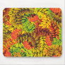 autumn ashberry leaves mouse pad