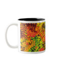 autumn ashberry leaves mugs