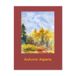 Autumn Aspens postcards