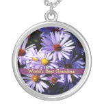 Autumn Asters Personalised Necklace