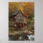 Autumn  At The Grist Mill  Print