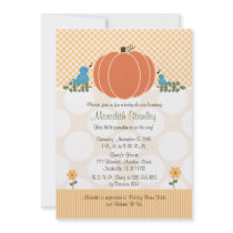 Autumn Baby Shower Invitations