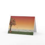 Autumn Background Card