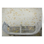 Autumn Bench Greeting Cards