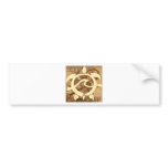 Autumn-BG-Turtle bumper stickers