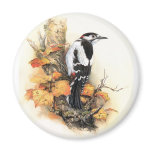 Autumn Bird Fridge Magnets
