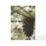 Autumn Birthday Card