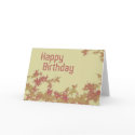 Autumn Birthday Card
