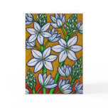 Autumn Bloom Yellow Greeting Card