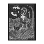 Autumn Boat Postcard