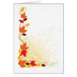 Autumn Border Card