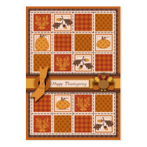 Autumn Bounty Gift Tag Business Card Templates