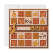 Autumn Bounty Invitation Square