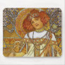 "Autumn" by Alphonse [Alfons]  Mucha Mousepads