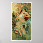 Autumn by Alphonse Mucha ~ Art Nouveau Poster