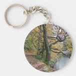 AUTUMN BY THE LAKE KEYCHAIN