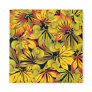 autumn chestnut leave magnets