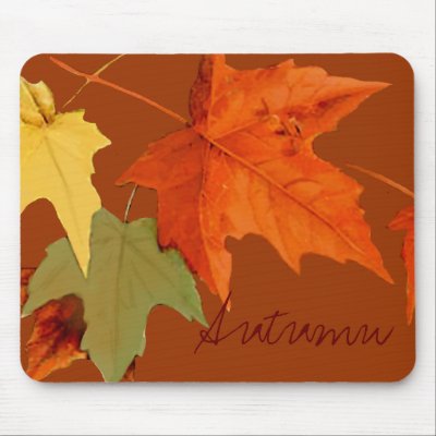 Autumn Colours Mousepad by Jaenne
