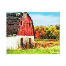 Autumn Country Canvas Print