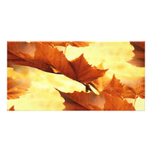 Autumn Custom Photo Card