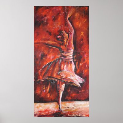 Autumn Dancer - Canvas Print by TimothyOrikri