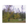 Autumn Day Walktrail Postcard