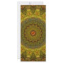 Autumn Delight Kaleidoscope Art 2 Rack Card
