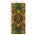 Autumn Delight Kaleidoscope Art 3 rack cards