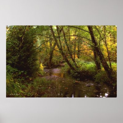 Autumn escape print by Lisa_Dawn