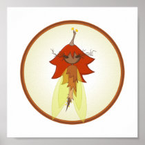 Autumn Faerie Print