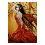 Autumn Fairy Gift Tag Business Card Templates
