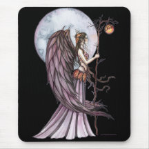 Autumn Fairy Mousepad by Molly Harrison
