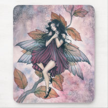 Autumn Fairy Mousepad by Molly Harrison