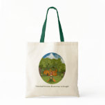 Autumn Fairy Pumpkin Cottage Canvas Bag
