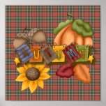 autumn fall bliss print
