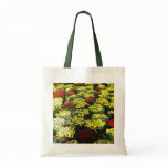 'Autumn Flowers'  Canvas Grocery Tote Canvas Bag