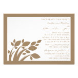 Autumn Foliage Wedding Invitation