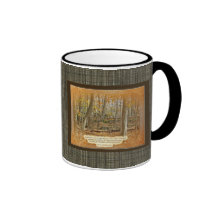 Autumn Forest George Washington Carver Quotation Coffee Mugs