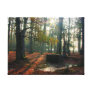 Autumn Forest Wrapped Canvas Print
